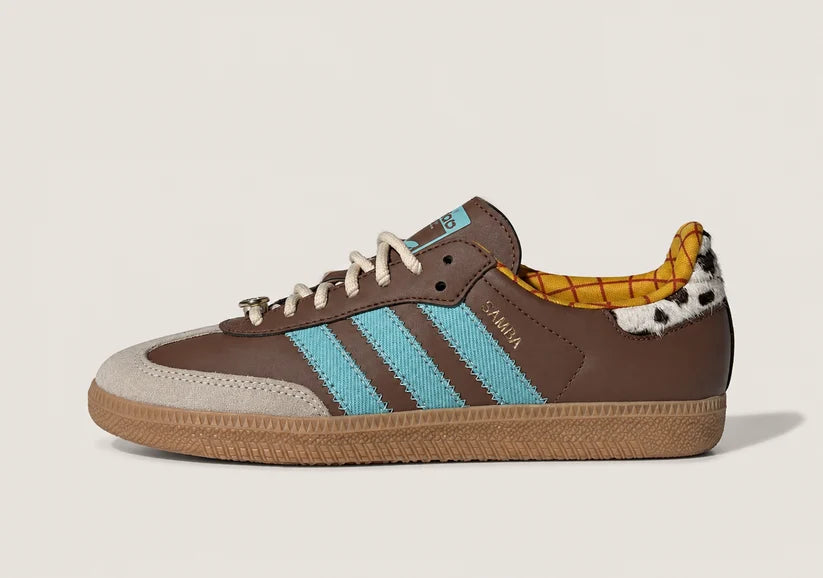 Toy Story Samba OG ‘Woody’ – Brown & Turquoise