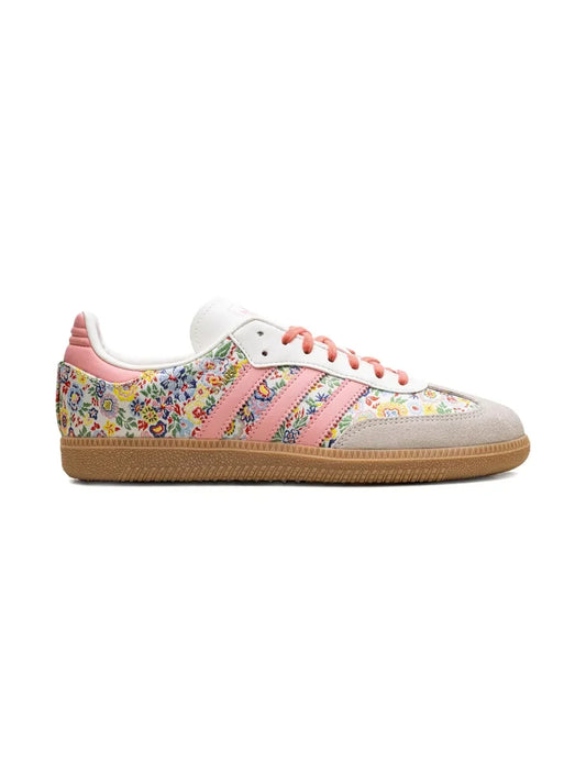 Samba London Floral Embroidered Sneakers