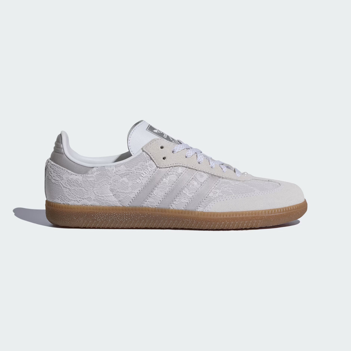 Samba OG W Shoes – White Lace & Gum
