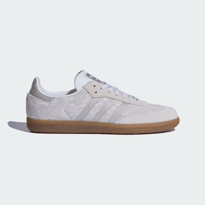 Samba OG W Shoes – White Lace & Gum