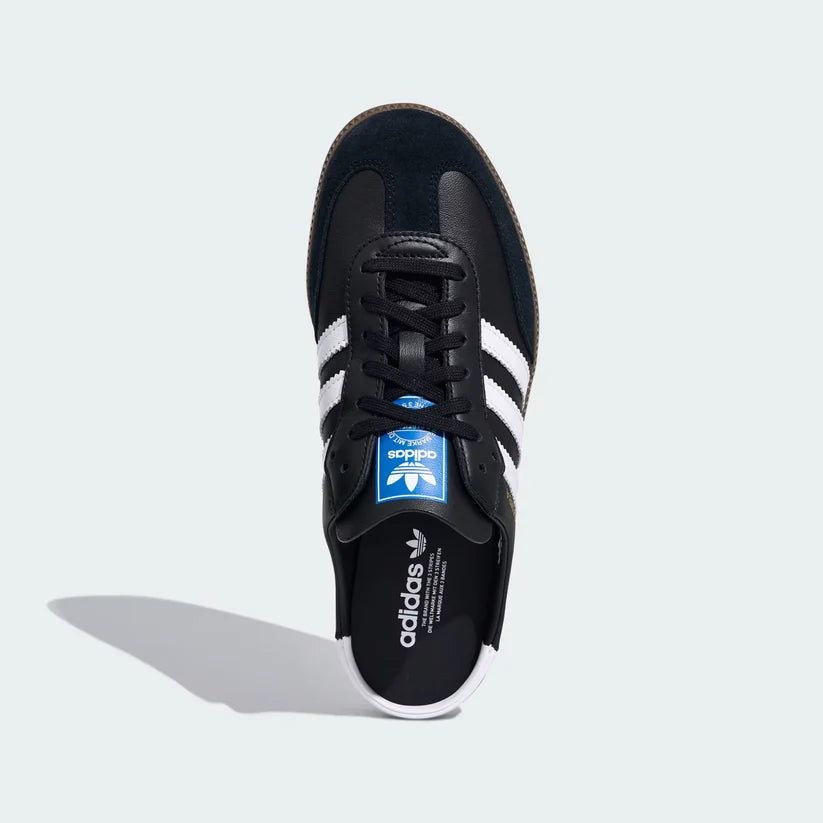 Samba Mule Black and white