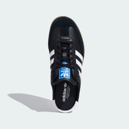 Samba Mule Black and white