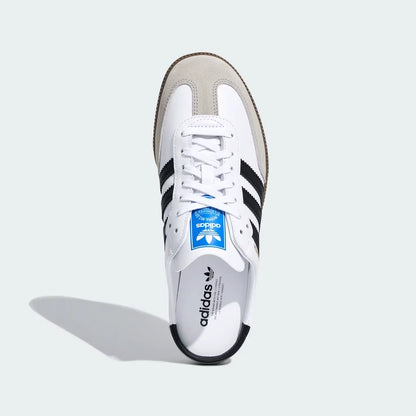 Samba Mule White and black