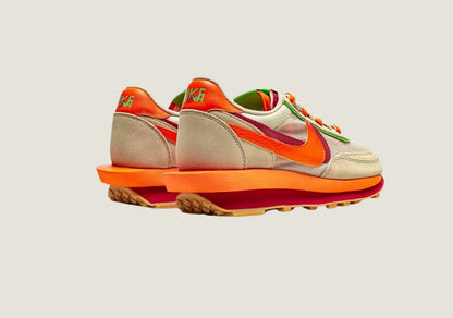 Clot x sacai baskets LDWaffle "Orange"