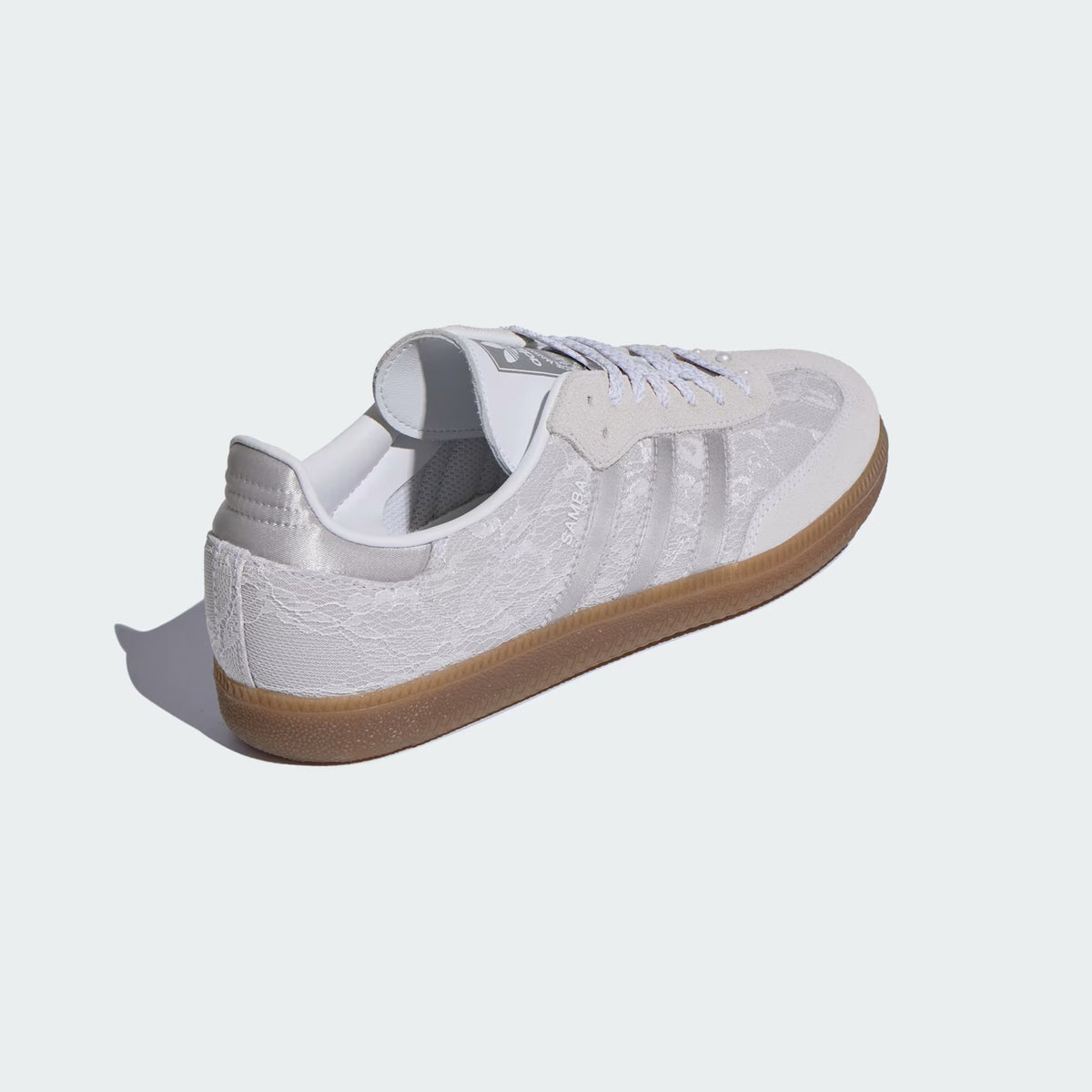 Samba OG W Shoes – White Lace & Gum