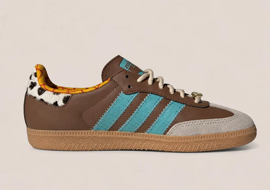 Toy Story Samba OG ‘Woody’ – Brown & Turquoise