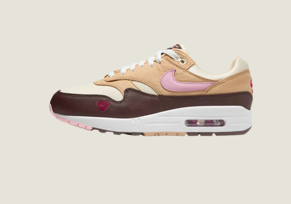 Air Max 1 '87 Coconut Milk/Baroque Brown/Medium Soft Pink