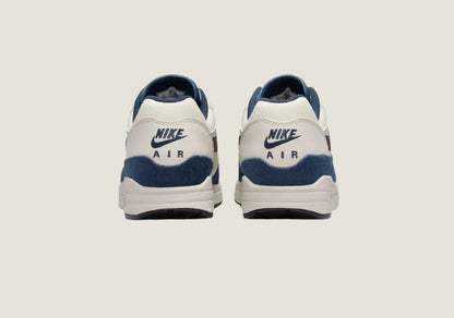 Air Max 1 "Notebook Doodles" Sail / Navy / Burgundy