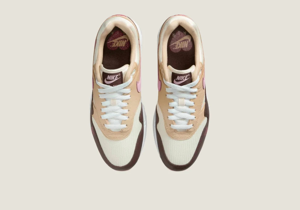Air Max 1 '87 Coconut Milk/Baroque Brown/Medium Soft Pink