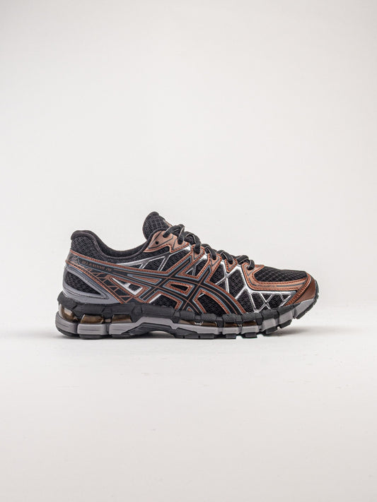 ASICS GEL-Kayano 20 – Black & Reddish Brown