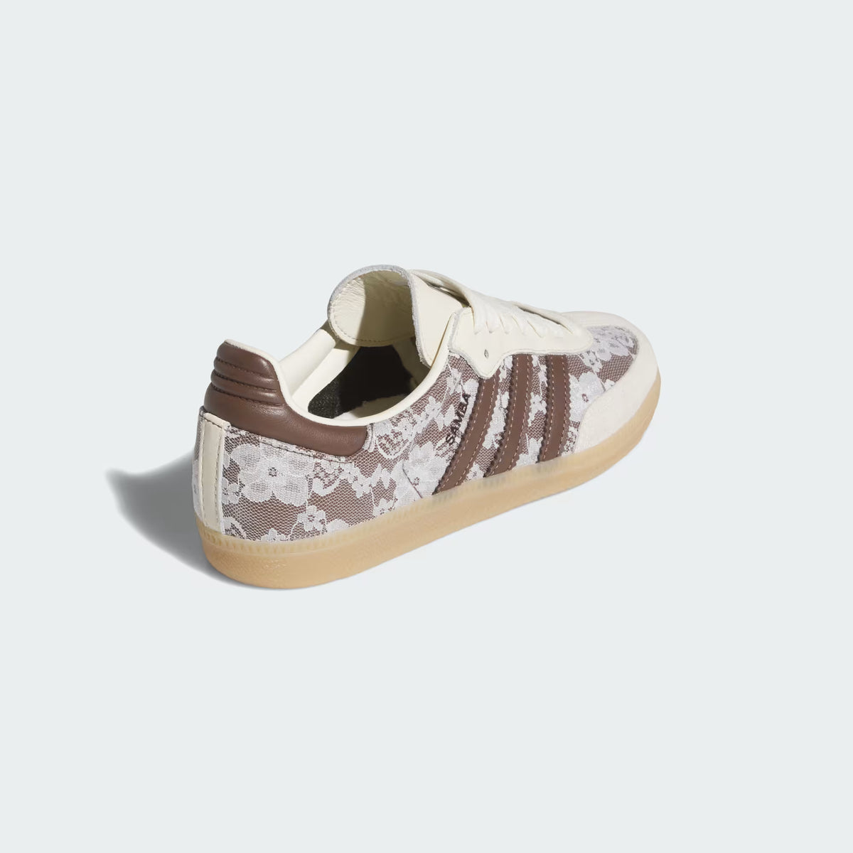 Samba OG Shoes – Cream White & Brown Floral