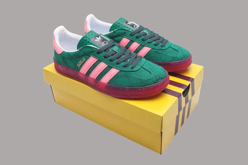 Gazelle Retro Pink & Green Limited Edition