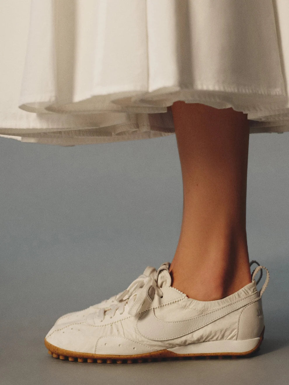 Moon - Jacquemus + Nike Collab Shoes - Soft Pearl and Sail