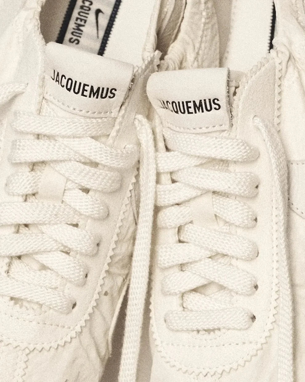 Moon - Jacquemus + Nike Collab Shoes - Soft Pearl and Sail
