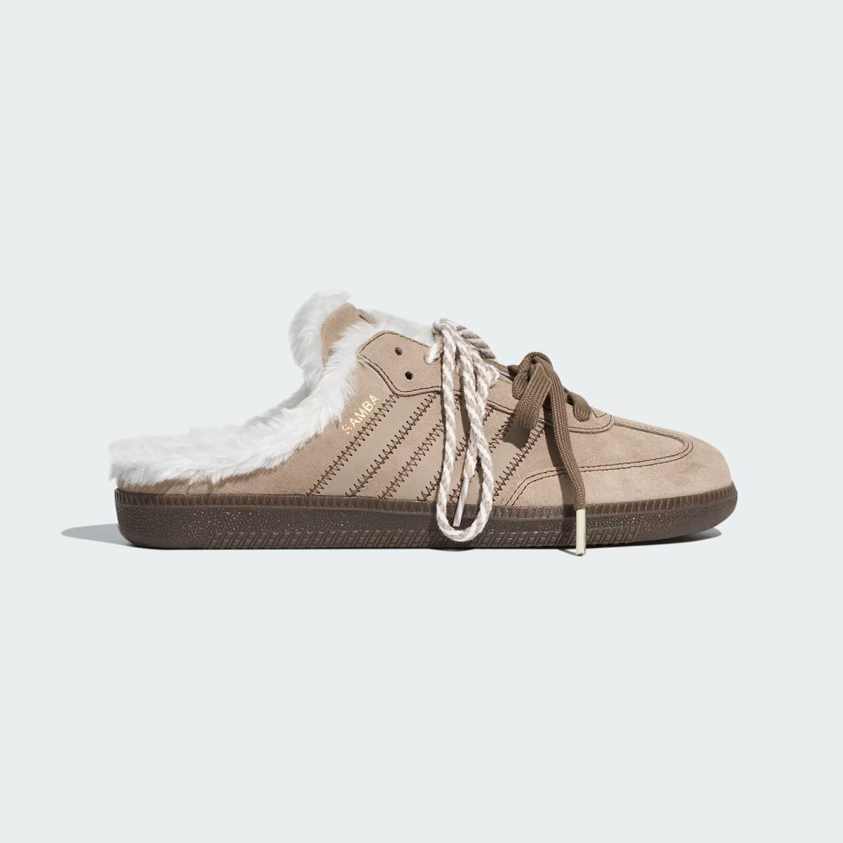 Samba OG Mule Shoes – Beige & Brown