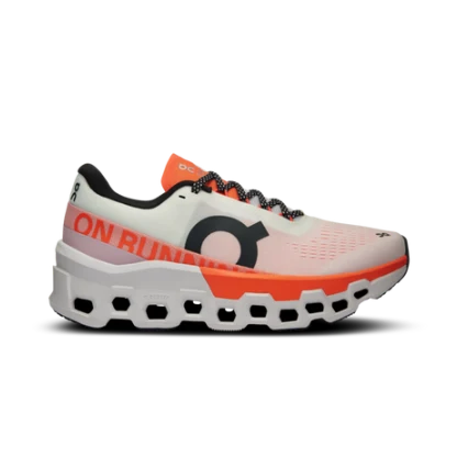 Cloudmonster 2 white/orange