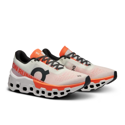 Cloudmonster 2 white/orange