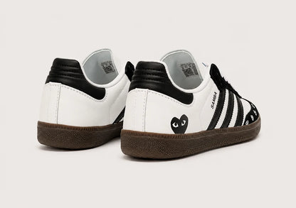 Samba X Cdg White/Black