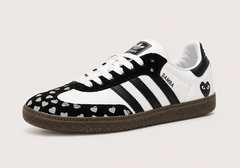 Samba X Cdg White/Black