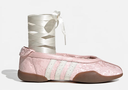 Taekwondo Mei Ballet soft pink floral-patterned