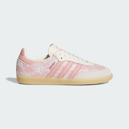 Samba OG Shoes – White &amp; Pink Floral