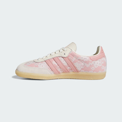 Samba OG Shoes – White &amp; Pink Floral