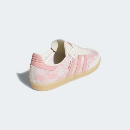 Samba OG Shoes – White &amp; Pink Floral