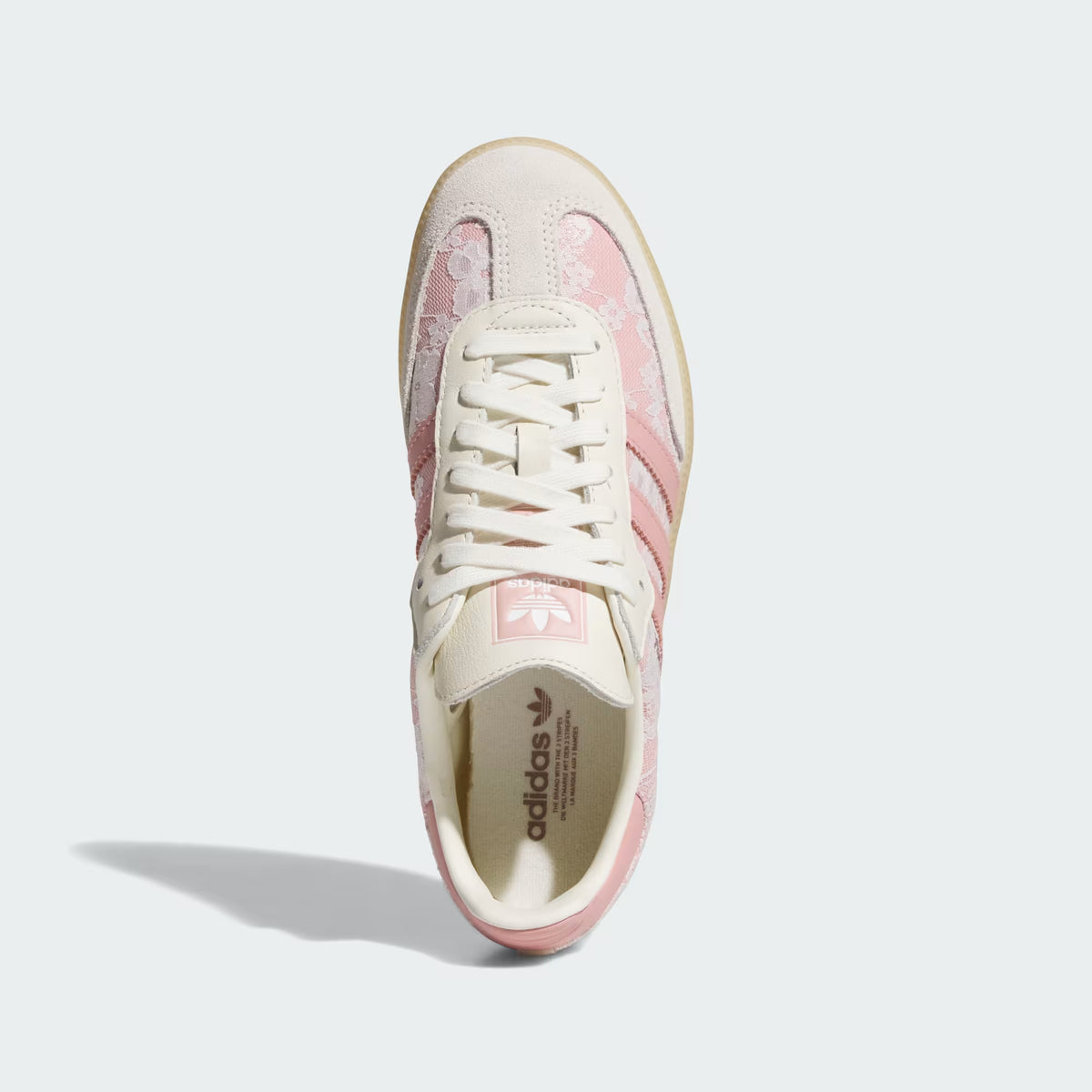 Samba OG Shoes – White &amp; Pink Floral