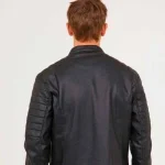 Jacket skinny fit  white off green